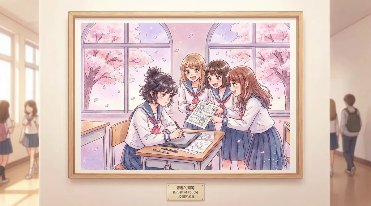 校园主题漫画作品 - 羞羞漫画 画廊